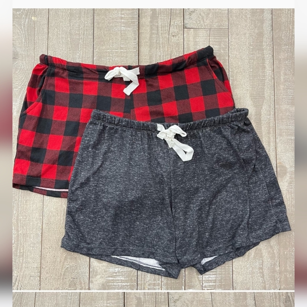 Women's NWT Born 2-Pack Super Soft Lounge Shorts Size XL